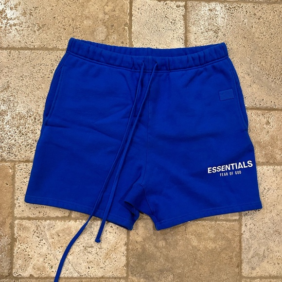 Fear of God x Crenshaw TMC Nipsey Hussle Blue Shorts - Picture 1 of 10